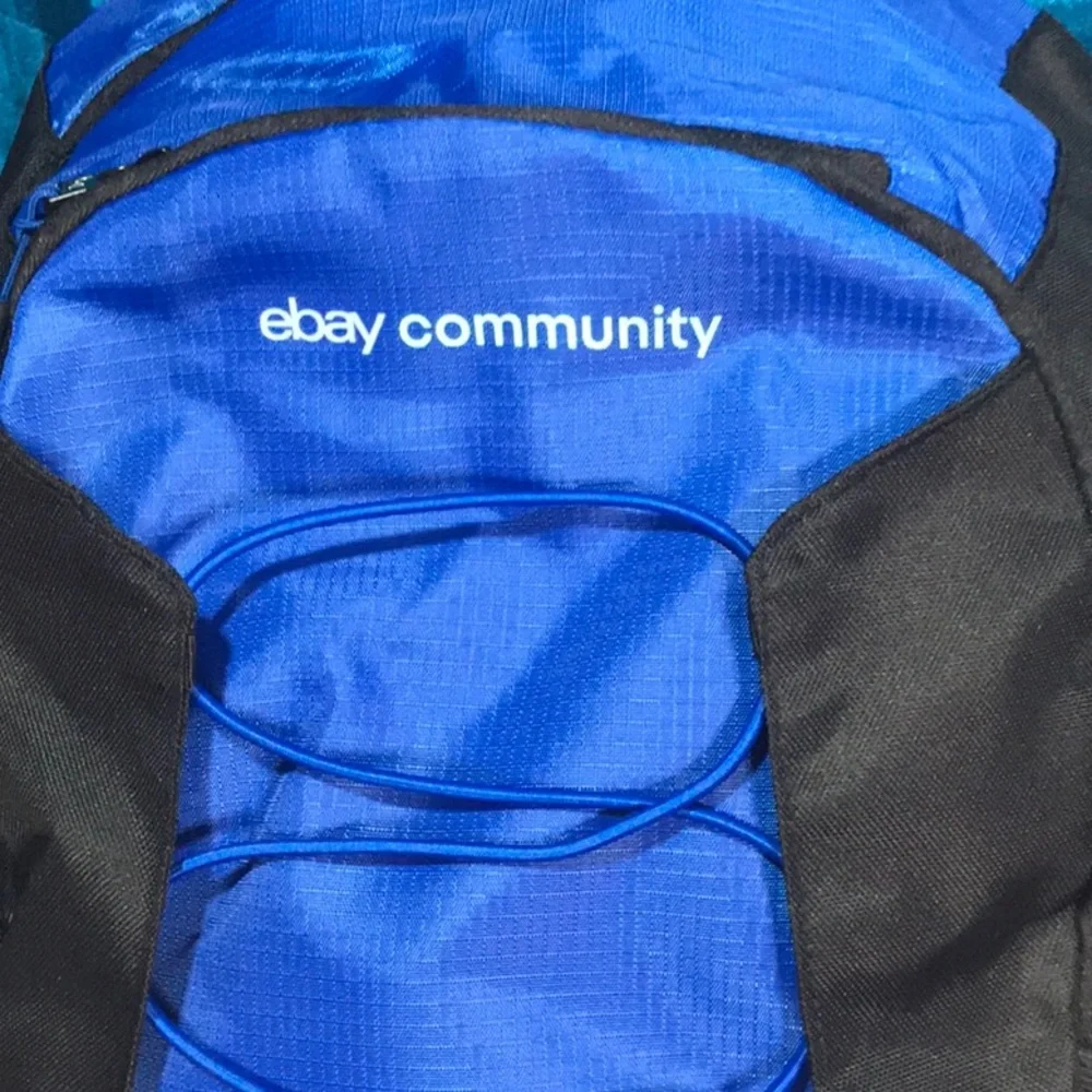NEW eBay logo lightweight backpack adjustable basecamp